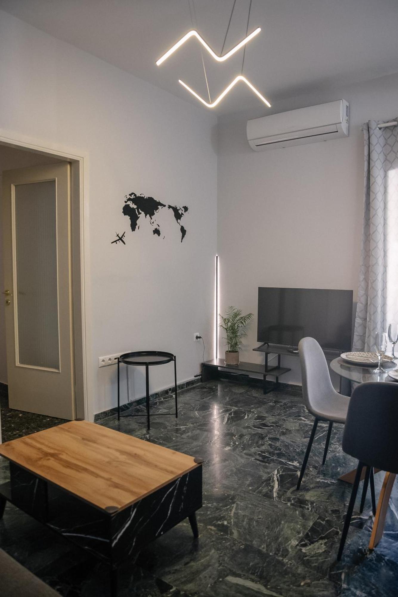 3Cs Athens Ampelokipoi Comfy Flat Ft Patio Airport Direct Day N Night Apartment Luaran gambar