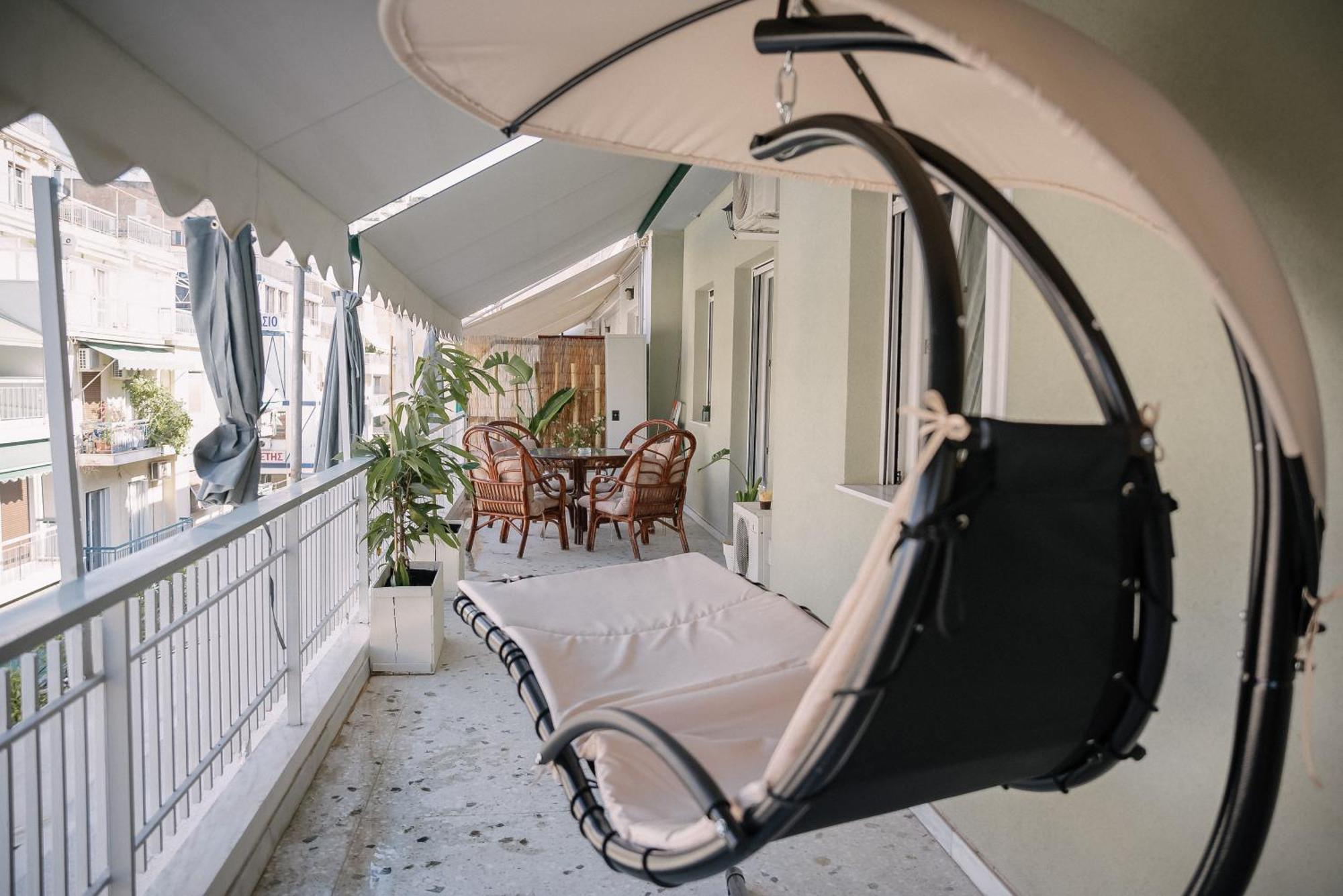 3Cs Athens Ampelokipoi Comfy Flat Ft Patio Airport Direct Day N Night Apartment Luaran gambar